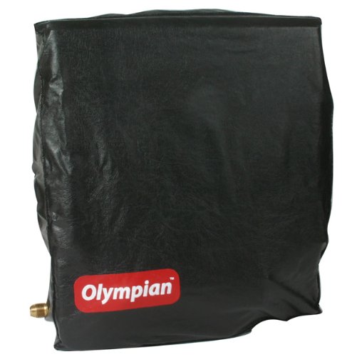 Camco Olympian Wave Heater 3 Dust Cover - Helps Keep Dust and Debris Off of The Catalytic Heating Pad |Custom Fitted Wall Mounted Style Cover | Easy Use and Maintenance - (57706)