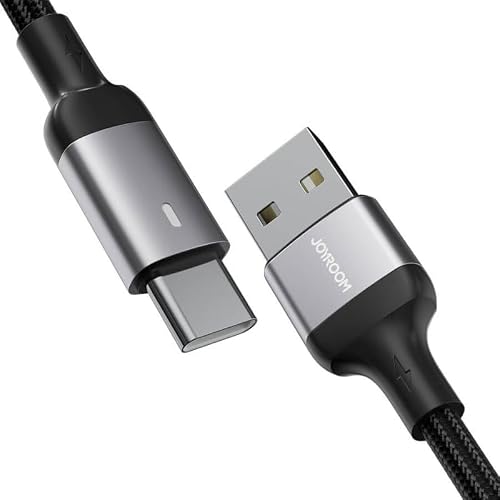 Joyroom S-UC027A10 Extraordinary Series 3A USB-A na Type-C kabel do szybkiego ładowania danych 1,2 m - czarny