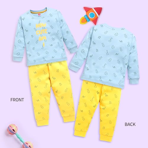 Image of LuvLap Baby-Boys F /S Boys T-Shirt & Pyjama CoSet