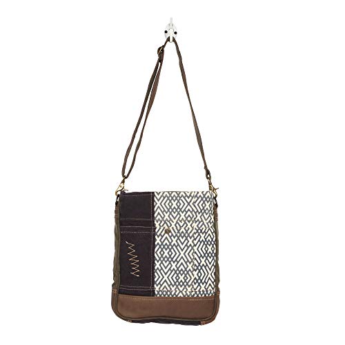 Myra Bag Designer X Upcycled Canvas Shoulder Bag S-12334