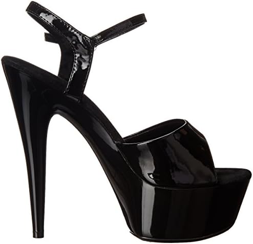 Ellie Shoes Women's 609-juliet Platform Sandal, Black, 7 M US | Image 5