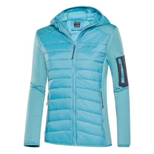 Veste hybride isolee femme Black Crevice : l'excellence de la veste d'exterieur technique