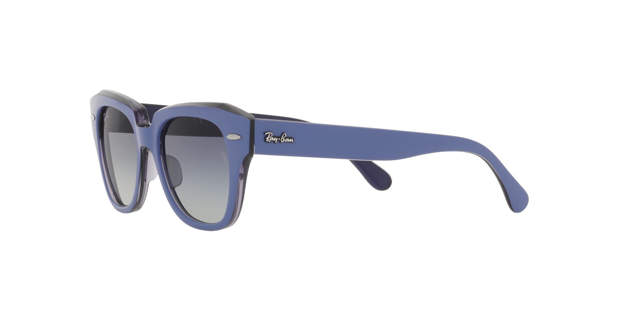 Ray-Ban Junior RJ9186S-71194L-46 - Unisex Okulary przeciwsłoneczne - WISTERIA ON TRANSPARENT PURPLE, Wisteria On Transparent Purple