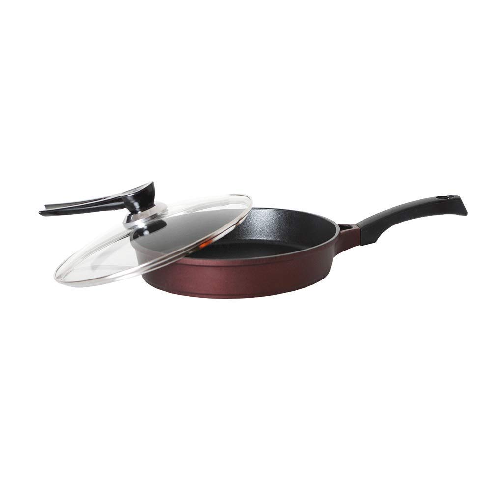Wok sauté pan anti-adhésif ustensile de cuisine Teflon Platinum poêle profonde