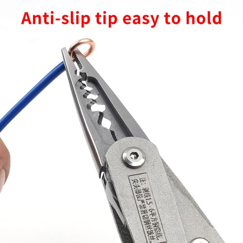Pince à dénuder pliable multifonction avec dénudeur de câble et sertisseur - 8