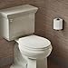 KOHLER K-4662-47 Lustra with Quick Release Hinges Round-Front Toilet Seat, Almond