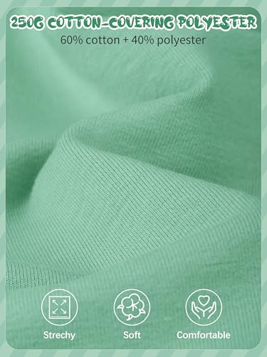 Cooraby Pacote com 3 moletons para meninas e bebês meninas, sem boné, gola redonda, manga comprida,