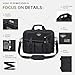 Large Tactical Laptop Bag for Men, Military 17.3 Inch Computer Bag Briefcase with Passport Wallet, Carry on Messenger Bag