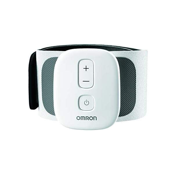 Omron Focus TENS Therapy for Knee Unit Wireless Muscle Stimulator With Sweep Waveform Technology, Medium, White