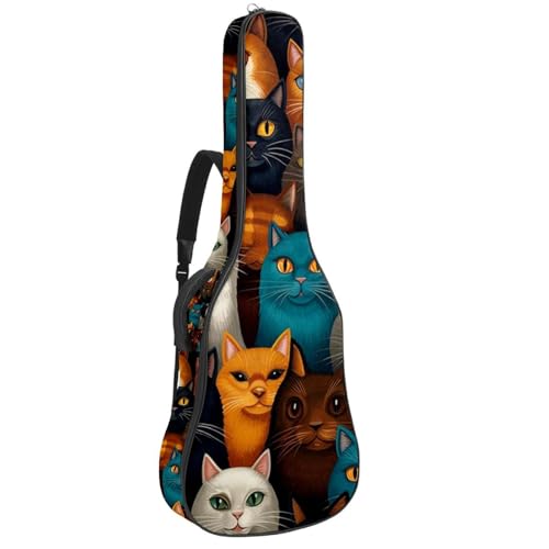 Sac pour guitare étanche à plusieurs poches pour protéger votre instrument