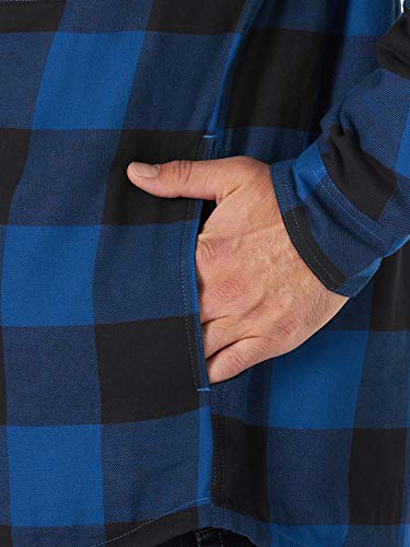 Wrangler Authentics Mens Long Sleeve Sherpa Lined Shirt Jacket