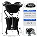 EVGTTI Adjustable Portable Shampoo Bowl with Electric Pump, Hair Washing Station,Includes 2 Buckets, Drain Hoses, Basin Height Adjustable Portable Salon Sink for Home Salon Use