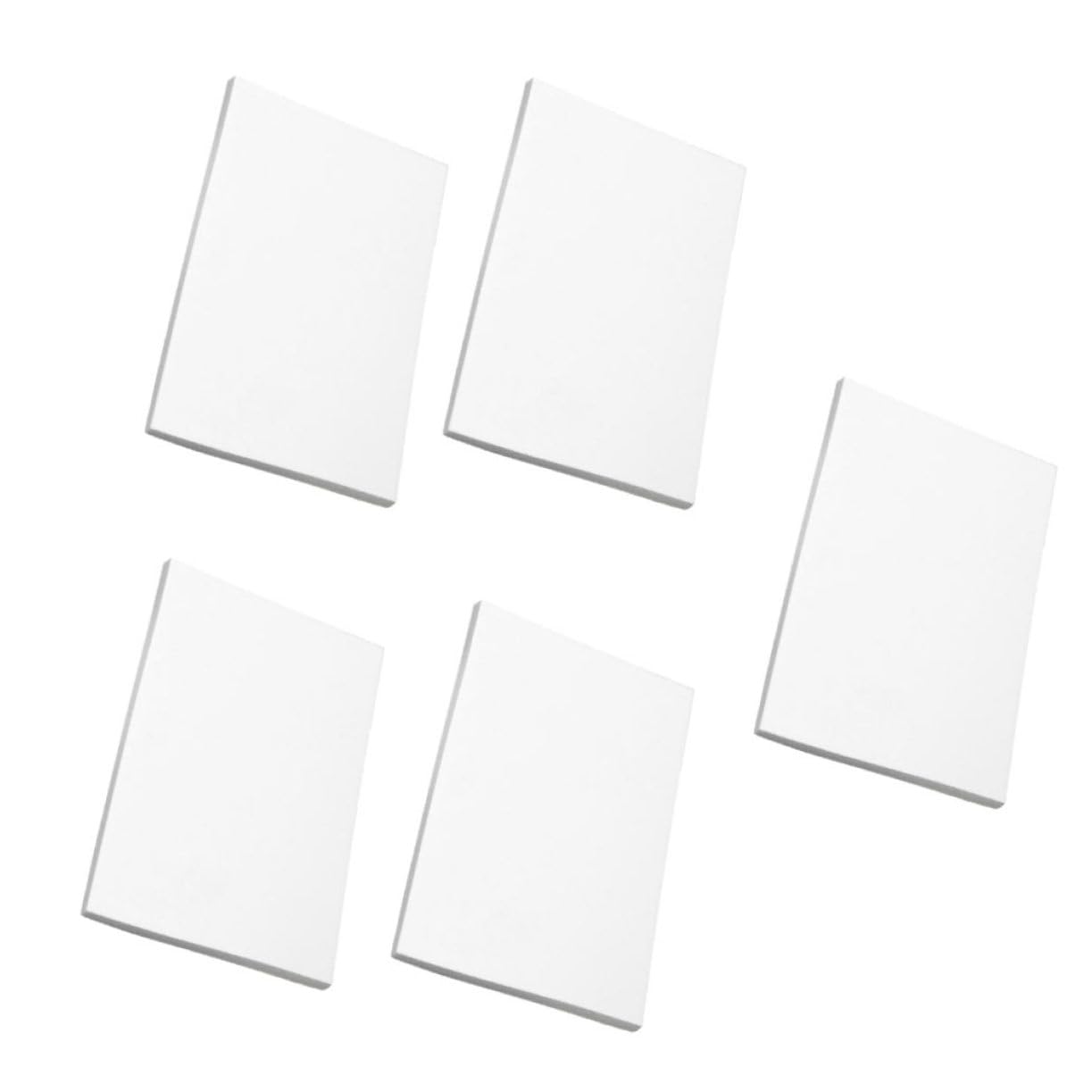 KOCKSHION DIY Rubber Stamp Supplies 5 Pcs Engraving Material Blocks for Home School Projects