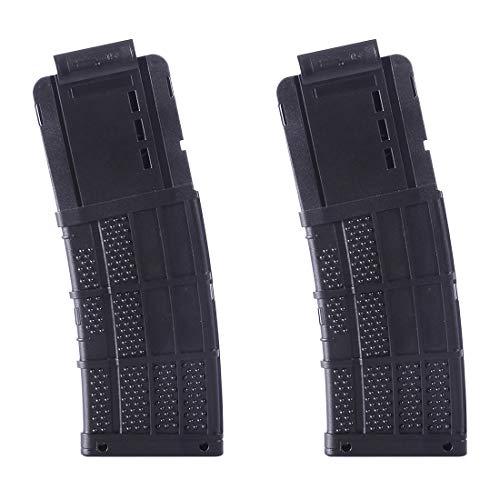 BOROK NFstrike Chargeur Tactique 15-Fléchette Magazine Bullet Clip pour Nerf N-Strike Elite/Rapidstrike/ Retaliator/ Stryfe /Modulus