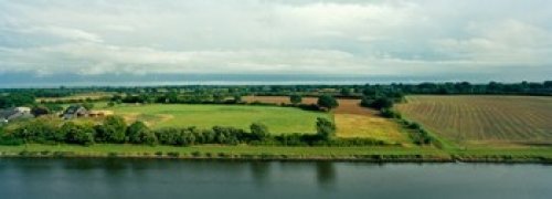 PosterazziPosterazzi Countryside Canal Kiel Schleswig-Holstein Germany Poster Print, (18 x 7)