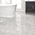 20-Pack Peel and Stick Floor Tiles Vinyl Floor 12 x 12 inch Self Adhesive Waterproof Glossy Flooring Planks DIY for Bathroom, Kitchen, Living Room, RV, Cover 20 Sq. Ft, Polish Light Grey Marble