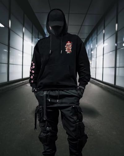 Japanese Graphic Hoodie for Men Cool Hoodies for Men with Designs Streetwear2
