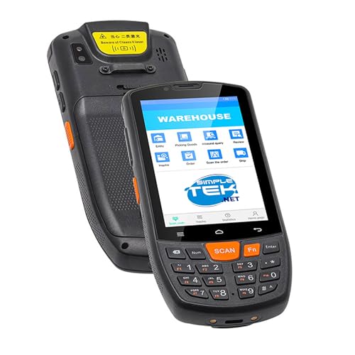 Lecteur barcode NLS-N1 SIMPLETEK pour éliminer les erreurs d'inventaire PDA robuste 4G