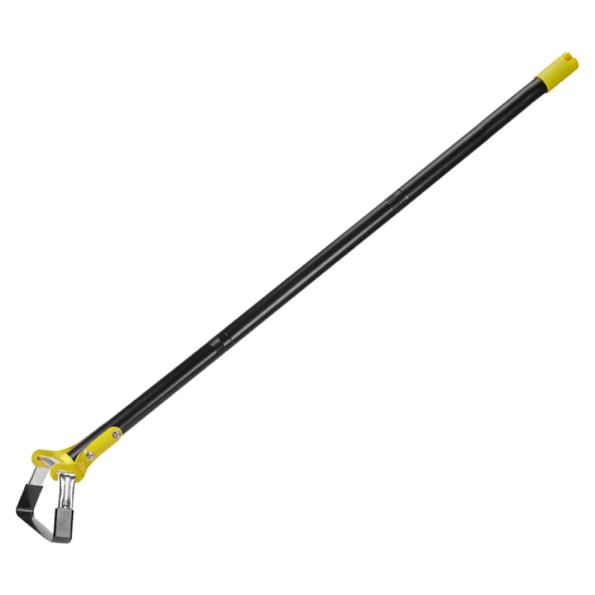 YARNOW Azada Pequeña de Metal para Deshierbe Mango Ergonómico, Herramienta de Jardinería Resistente de Acero Inoxidable y Acero Manganeso para Uso en Casa y Senderismo