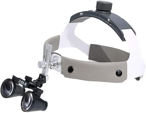HTTGDGDH Magnifying Glass Magnifying Glasses Loupes Headlamp Magnifier 3.5 Oral Cavity Ry Binocular Headband Loupes Profession Magnifier Angle Adjustable