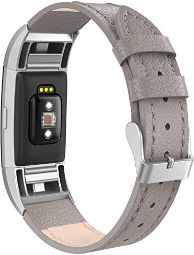 SWEES Bands Compatible for Fitbit Charge 2 Leather Small (5.6