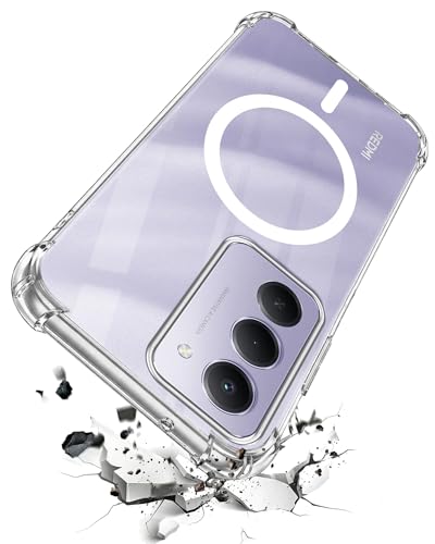 Image of Jkobi Shockproof Crystal-Clear Back Cover for Redmi 15 (Magsafe Wireless Support | Drop & Camera Protection | Hard Polycarbonate)