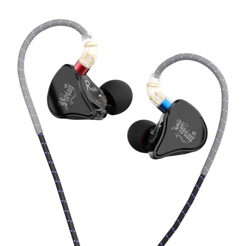 CVJ Vivian（素材）IEM モニターイヤホン 有線 1DD 中華イヤホン イヤモニ型