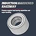 ALLCOMBO Front Wheel Bearing for 2007-2012 Dodge Caliber, 2007-2017 Jeep Compass, Patriot, 2008-2015 Mitsubishi Lancer, 11-18 Mitsubishi Outlander Sport, 2007-2018 Outlander Replacement Pair - 510090