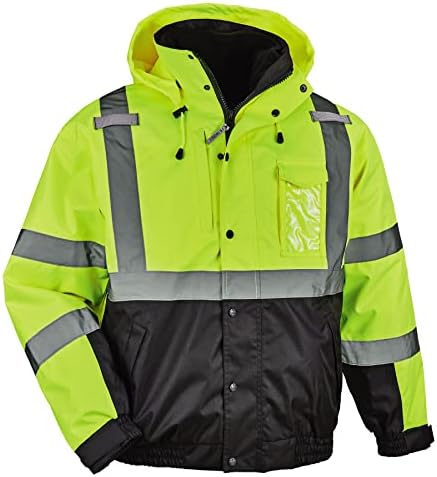 Ergodyne Standard Jacket, Lime, Large