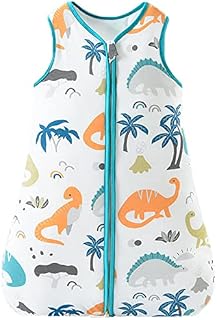 ROSEBEAR Baby Sleep Bag Wearable Blanket Sleeveless Swaddle 1.5 Tog Newborns Sleeping Sack for Boy Girl Infant Toddler Blue 0-6 Months