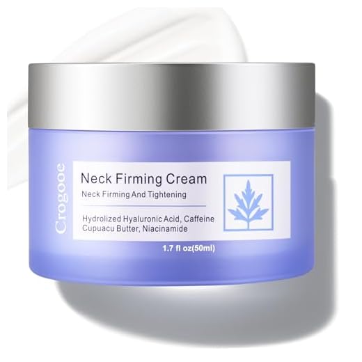 Creme firmador para o pescoço - para rugas na pele, tratamento firmador e levanta o pescoço, antienvelhecimento sustentável, livre de fragrâncias não tóxicas, cuidados com o corpo 1,7 FLoz.