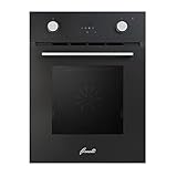 1 Teleskopauszug Dreifach - verglaste Panorama-Innentür (Sicherheitsglas) Kompaktraum-Backofen (48 Ltr) Seitengitter Ofenbeleuchtung 25 W