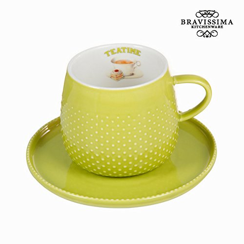 Bravissima Kitchen S0100841 Taza, 18/8 Stainless Steel