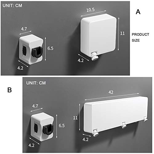 Corde à linge rétractable automatique 6m invisible blanc - 2