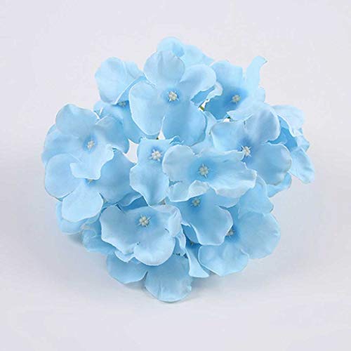 Hydrangea artificiel en soie pour remplacer les fleurs fraîches murales