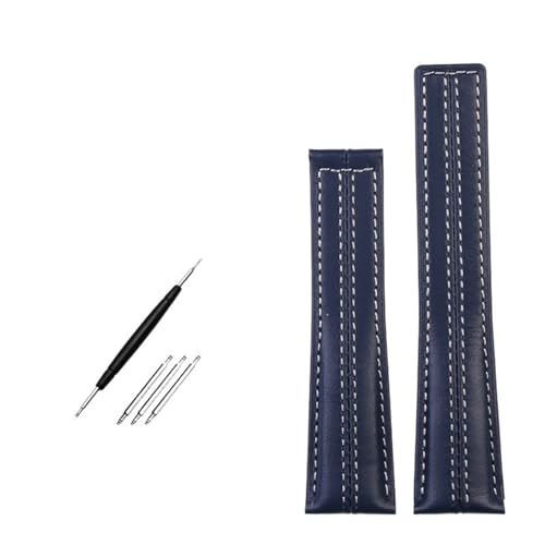 Bracelet TAG Heuer Carrera cuir 22mm pour style chic au quotidien