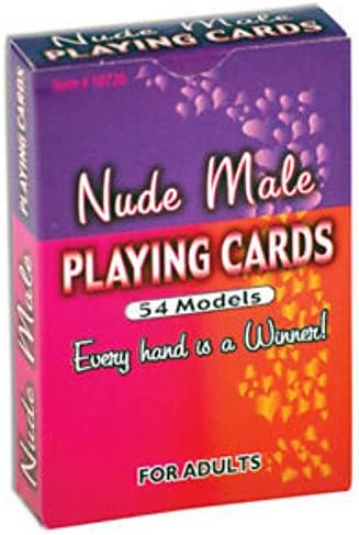 Nude Men Playing Cards