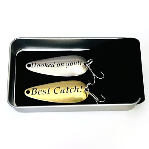 Fishing Lure Gift Set - Best Catch, and Hooked on