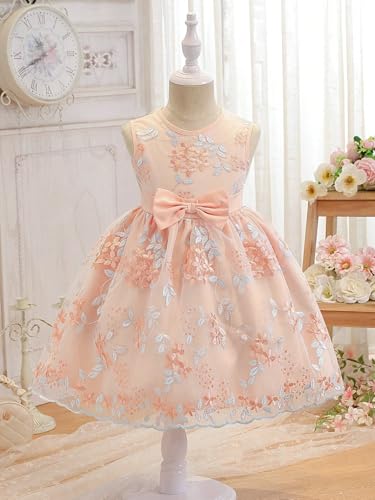 Image of Tagas Girls' Princess Dress | Girl Dress |Dresses birthdaydress for Babygirls | A-Line Knee-Length Dress