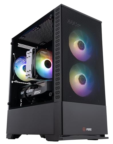 ABS Cyclone Aqua Gaming PC - Windows 11 - Core Ultra 7 265KF - GeForce RTX 5070 - DLSS 4 - AI-Powered Performance - 32GB DDR5 6000MHz - 1TB M.2 NVMe SSD - CA265KF5070