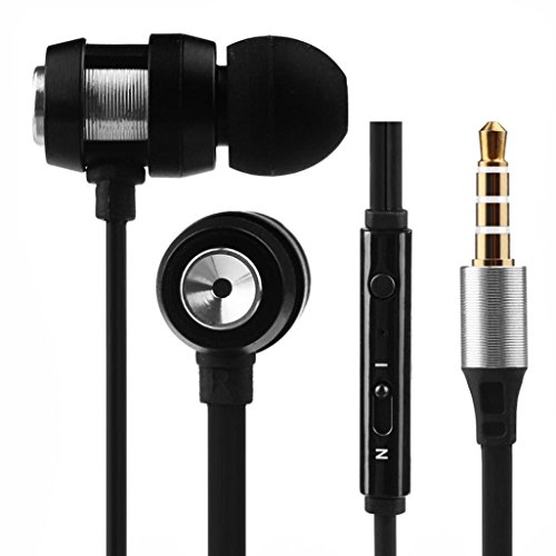 Creazy Super Bass Stereo in-Ear Earphone Sport Headset with Headphone for Iphone7 (Silver)