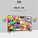 Smart TV 50 Pulgadas 4K HDR10 - Televisores 3 años de garantía,...
