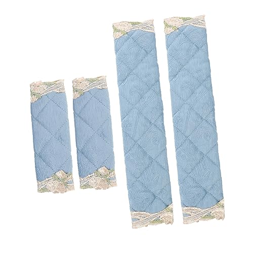 iplusmile 4 piezas Protectora para Manijas de Frigorífico y Electrodomésticos de Acolchadas y Lavables Diseño Antideslizante para Tiradores de Cocina y Puertas de Congeladores