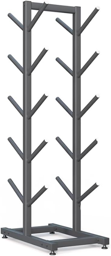 Floor Stand Ski Organizer Rack, 5/7-Tiers Metal Snowboard Storage Shelf Home Gym Organize Holder, Snowboard Floor Stand Organizer for Garage and Home(30x50x110 cm-A)