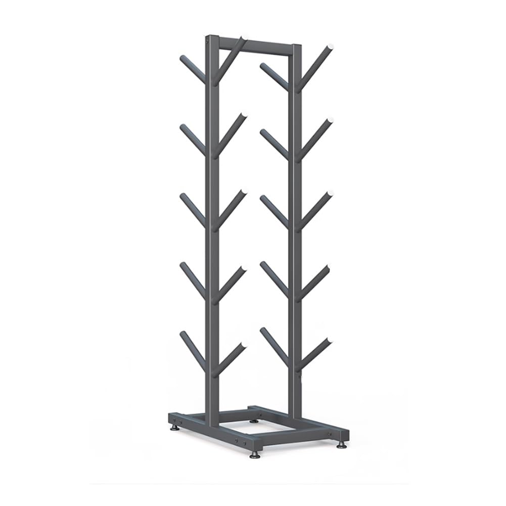 5/7-stufiges Ski- und Snowboard-Organizer-Rack aus Metall – Bodenständer-Aufbewahrungsregal für das Heim-Fitnessstudio und die Garage, kompakter Halter (30 x 50 x 110 cm) – effizienter Platz