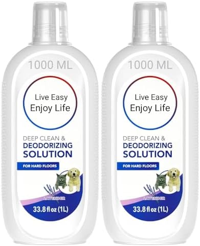 1000mL Floor Cleaning Solution Lavender Scent - Detergent Compati...
