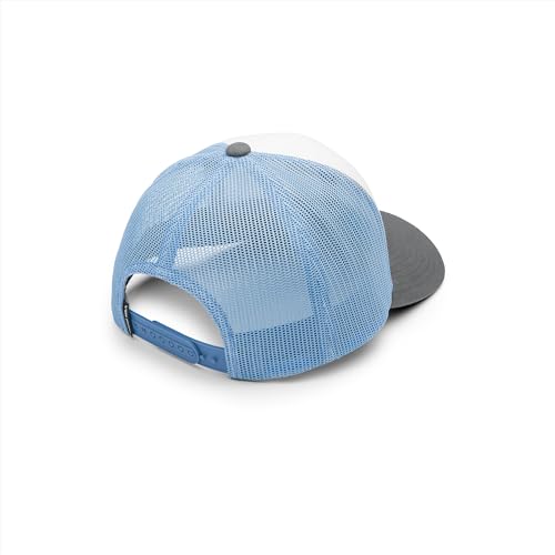 Image of Volcom Men's Snapback Hat - 6-Panel Twill Flat Brim Cap Adjustable Snap Closure