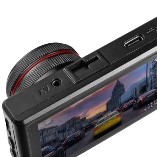 Image of YOURKARTS.COM T968 Pro Dash Cam | Camera - Full HD 1080P + 720P Front & Rear Camera with 3-Inch IPS Display, G-Sensor, USB-A to Type-C Cable 3m and Night Vision-18 Months Warranty