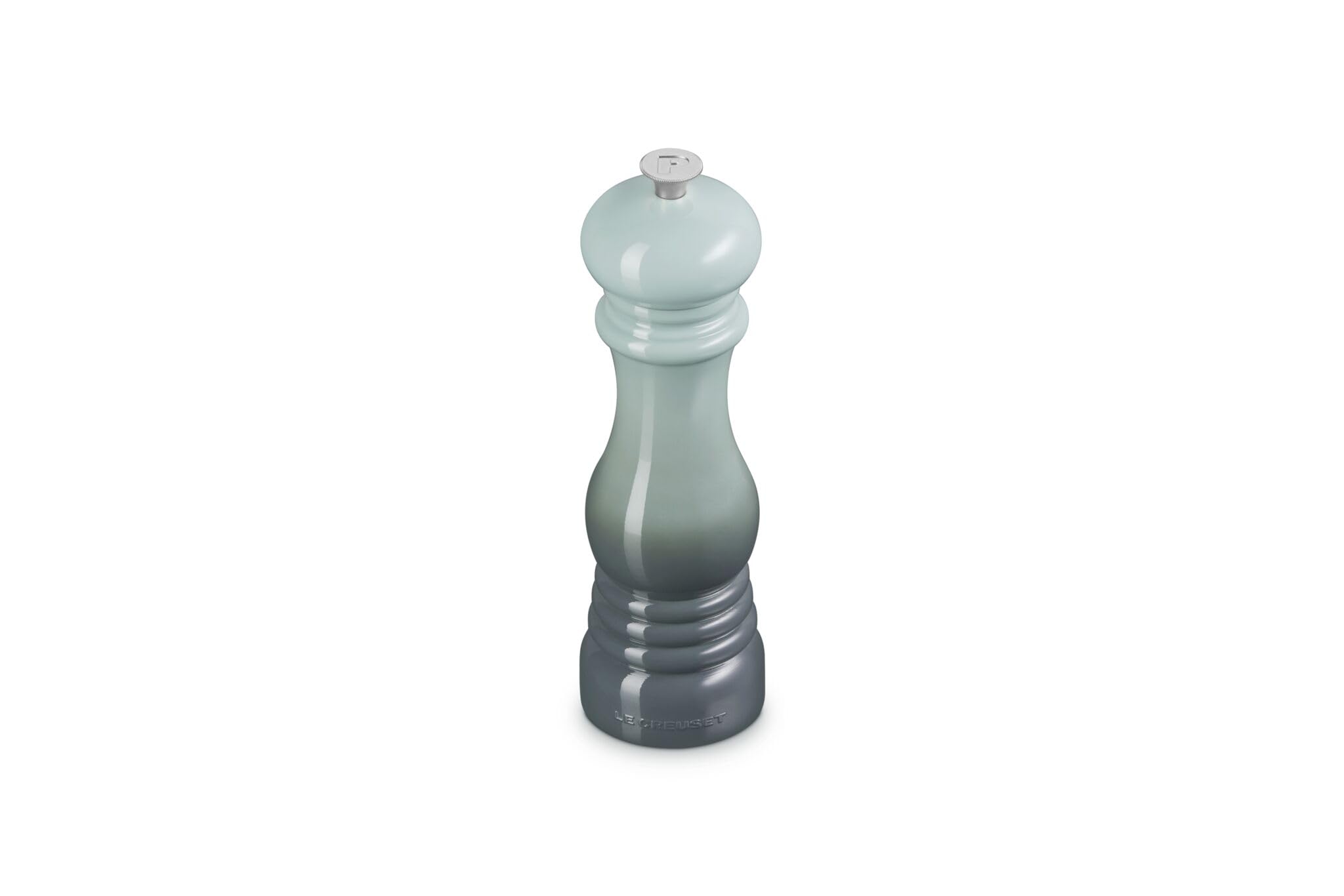 Le Creuset Pepper Mill, 8" x 2 1/2", Sea Salt