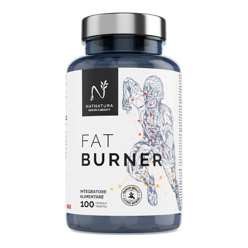 Integratore Alimentare per Stile di Vita Attivo | Formula con Garcinia, Tè Verde, L-Carnitina, CLA, Nopal, Caffè Verde e Piperina | 100 Capsule Naturali – Natnatura H&B